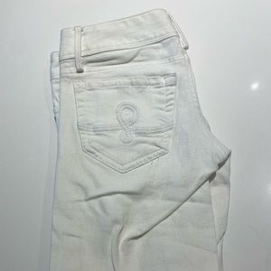 Lilly Pulitzer Women’s White Skinny Jeans. Size 0.